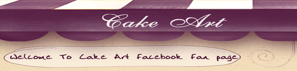 Cake Art Facebook template
